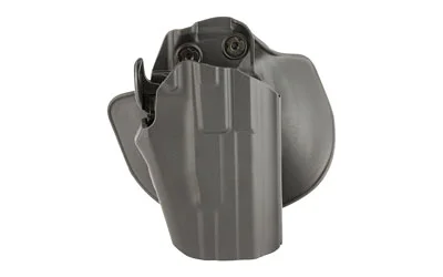 Safariland SL 578 GLS PRO-FIT STANDARD BLK RH black holster, angled front view with belt attachment