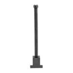 LBE AK Pistol Grip Screw and Bushing, black screw and square bushing on white background