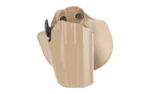 Safariland SL 578 GLS PRO-FIT STANDARD FDE RH, tan right-side holster with belt paddle and hardware