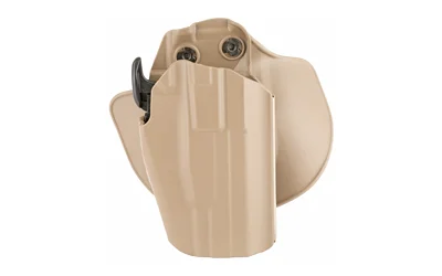 primary-13315 Safariland SL 578 GLS PRO-FIT STANDARD FDE RH, tan right-side holster with belt paddle and hardware