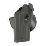 Safariland SL 6378RDS M&P 4" X300 RH TAC black right-side view with paddle and molded shell