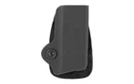 Safariland SL 074 Con MG Hdlr for GLK 17 STB RH, black magazine holder, front view