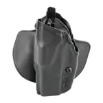 Safariland SL 6378 ALS FOR GLK 19 BLK PLN LH black paddle holster, front-left view