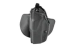 Safariland SL 6378 ALS FOR GLK 19 BLK PLN LH black paddle holster, front-left view