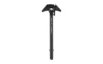 SOLGW LIBERTY AMBI STANDARD CH BLK black charging handle, top view with wide ambidextrous latch