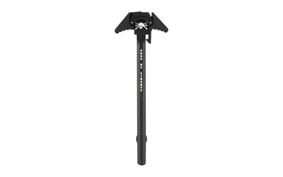 primary-13333 SOLGW LIBERTY AMBI STANDARD CH BLK black charging handle, top view with wide ambidextrous latch