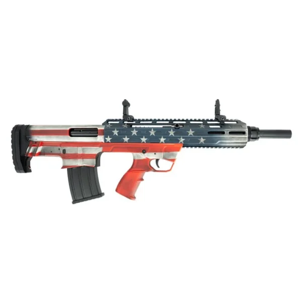 SDS Arms SDS Imports Tokarev TBP 12 AF Shotgun 12 ga 3" Chamber 5rd Magazine 18.5" Barrel American Flag