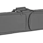 SKB HYBRID TAKEDOWN O/U CASE black soft case, front view with handles and zippered pockets