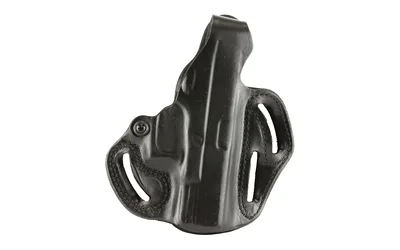 DESANTIS SCBRD FOR GL 19/23 RH BLK black holster, angled front view with three belt slots