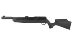 GAMO ARROW SLT black air rifle, right-side view with thumbhole stock and raised sights
