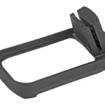 Strike Magwell for Glock Gen 3, black flared magazine well in angled top view