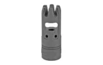STRIKE MINI KING COMP 556, black angled side view with three-prong crown and side ports