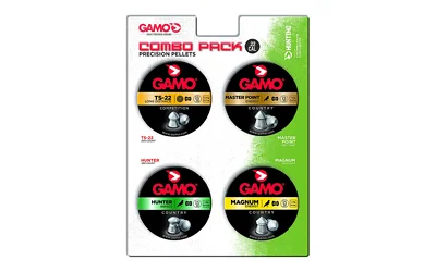 Gamo USA GAMO COMBO PACK ASSRTD .22 PEL