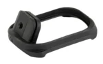 STRIKE MAGWELL FOR GLOCK 17/22 GEN 5 black flared magwell in angled top view