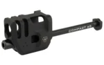 STRIKE MASS DRV COMP FOR GLOCK 19/G5 black compensator and guide rod in angled side view