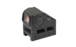 Shield Sights SHLDS SIS2 sight, black angled view with amber lens and side controls