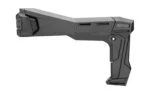 STRIKE SNGL SIDE PIC FSA W/POLY STAB, gray side view with angled brace and adjustment slots