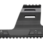 STRIKE SHORT HNDGRD FOR FN PS90 CHAS black side view with top and bottom rails