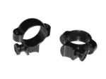 Burris Company Inc. Burris Deluxe Solid Steel .22 Rings 1" Medium 0.80" Actual Height - Gloss