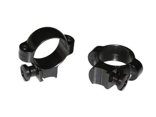 Burris Company Inc. Burris Deluxe Solid Steel .22 Rings 1" Medium 0.80" Actual Height - Gloss