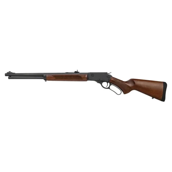 ROSSI R95 CLASSIC, right-side view with brown wood stock, lever action and black barrel