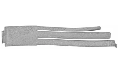 primary-14169 Ed Brown 1911 Sear Spring silver, front view with three split spring fingers