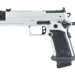 Sig Sauer Sig Saur P211 Quicksilver Handgun 9mm Luger 21rd(2)&23rd(1) Magazines 4.4" Barrel Silver Alloy Compensator Fiber