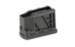 CZ CZ 600 magazine, black angled side view with molded ribs and flat base