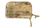 Grey Ghost Gear GGG ADMIN POUCH ENHANCED THIN MC, camouflage front view with webbing and zippers
