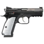 Cz-Usa Firearms CZ 75 Shadow 2 Compact Optic Ready Handgun 9mm Luger 15rd Magazines(2) 4" Barrel Aluminum Grips