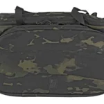 Grey Ghost Gear GGG Range Bag Multi BLK, black camouflage bag in front view with handles and zippers