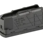 CZ MAGAZINE CZ 600 300WM 5RD black polymer magazine in angled side view