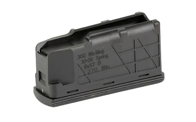 CZ MAGAZINE CZ 600 300WM 5RD black polymer magazine in angled side view