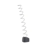 Taran Tactical Innovation TTI Base Pad Versatile +5 Flat Black with coiled spring and black base