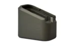 Taran Tactical Innovation TTI FRPWR BP gray magazine extension, angled side view
