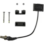 UNITY ModButton Lite SureFire black switch and cable with mounting hardware, top view