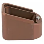 Taran Tactical Innovation TTI Firepower base pad, bronze angled view with top opening