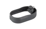 Taran Tactical Innovation TTI CARRY MAGWELL FITS GLK 19 G5 FBK, black flared magwell, top view