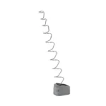 Taran Tactical Innovation TTI Base Pad Versatile +5, titanium gray, with coiled spring