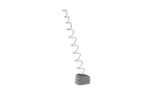 Taran Tactical Innovation TTI Base Pad Versatile +5, titanium gray, with coiled spring