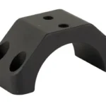 UNITY MRDS TP RNG FAST LPVO 30MM BLK, black three-quarter view with arched ring and screw holes