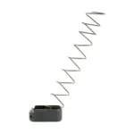 Taran Tactical Innovation TTI FRPWR BP FOR GLK 19/23 +2/3 FBLK, black base pad with silver spring