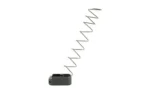 Taran Tactical Innovation TTI FRPWR BP FOR GLK 19/23 +2/3 FBLK, black base pad with silver spring