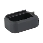 Taran Tactical Innovation TTI BP for Glock 17/22 +3/4 Flat BLK, black angled top view
