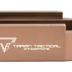 Taran Tactical Innovation TTI PMAG BP 223 +5 BRZ, bronze magazine base pad, side view