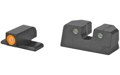 Meprolight MEPROLT HB SIG P320/P365 sights, black front and rear sights with orange and green dots
