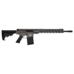 10 Ring GLFA AR-15 Rifle .308 Win 10rd Magazine 18" Stainless Barrel 15" MLOK Rail Tungsten/Nitride Finish