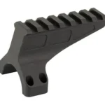 UNITY Diving Board for REKE 34mm, black angled view with top rail and mounting holes