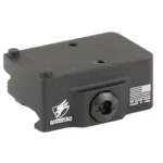 American Defense Mfg. AM DEF RMR LW QD MOUNT LOW RH black low mount, angled right-side view