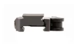 American Defense Mfg. AM DEF HOLOSUN 509T QR LOW black side view with clamp and round lever